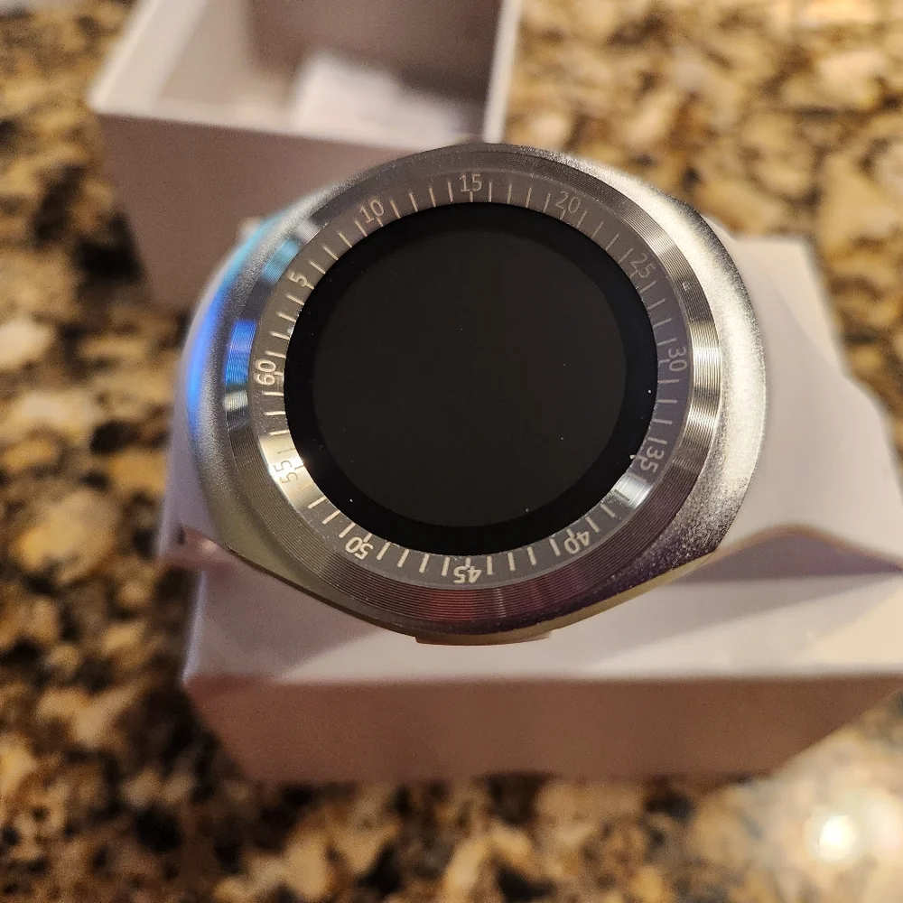 Rabby Rock Silver/White Smart Watch